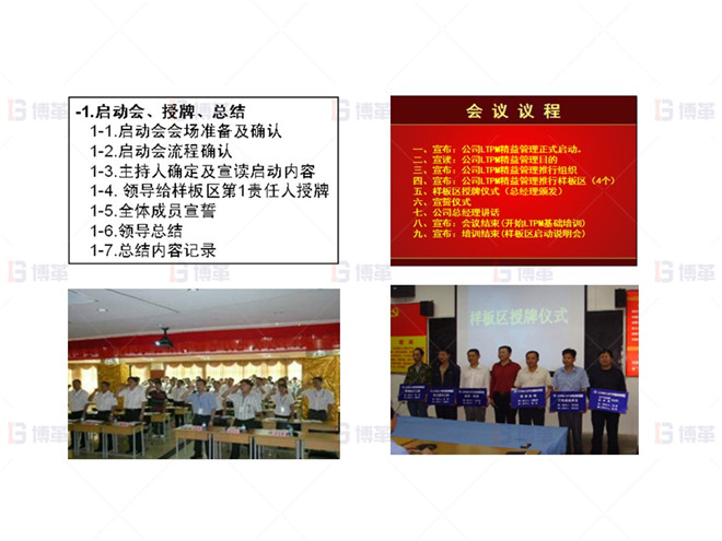 機(jī)加工行業(yè)車(chē)間樣板區(qū)打造案例 樣板破冰課程導(dǎo)入